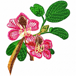 Flowers Embroidery Design 3